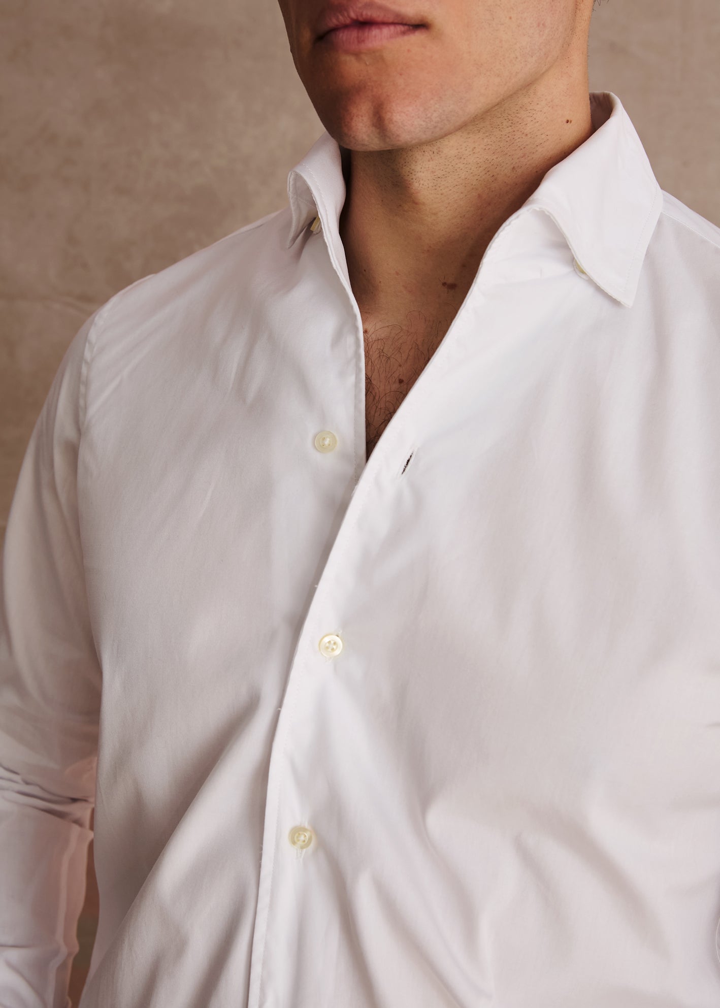 CAMISA COLLAR PREMIUM BLANCA