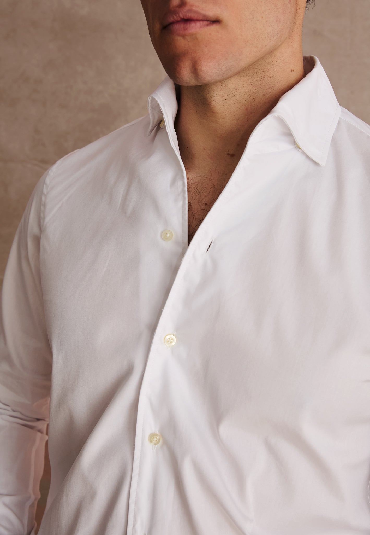 COLLAR PREMIUM WHITE SHIRT