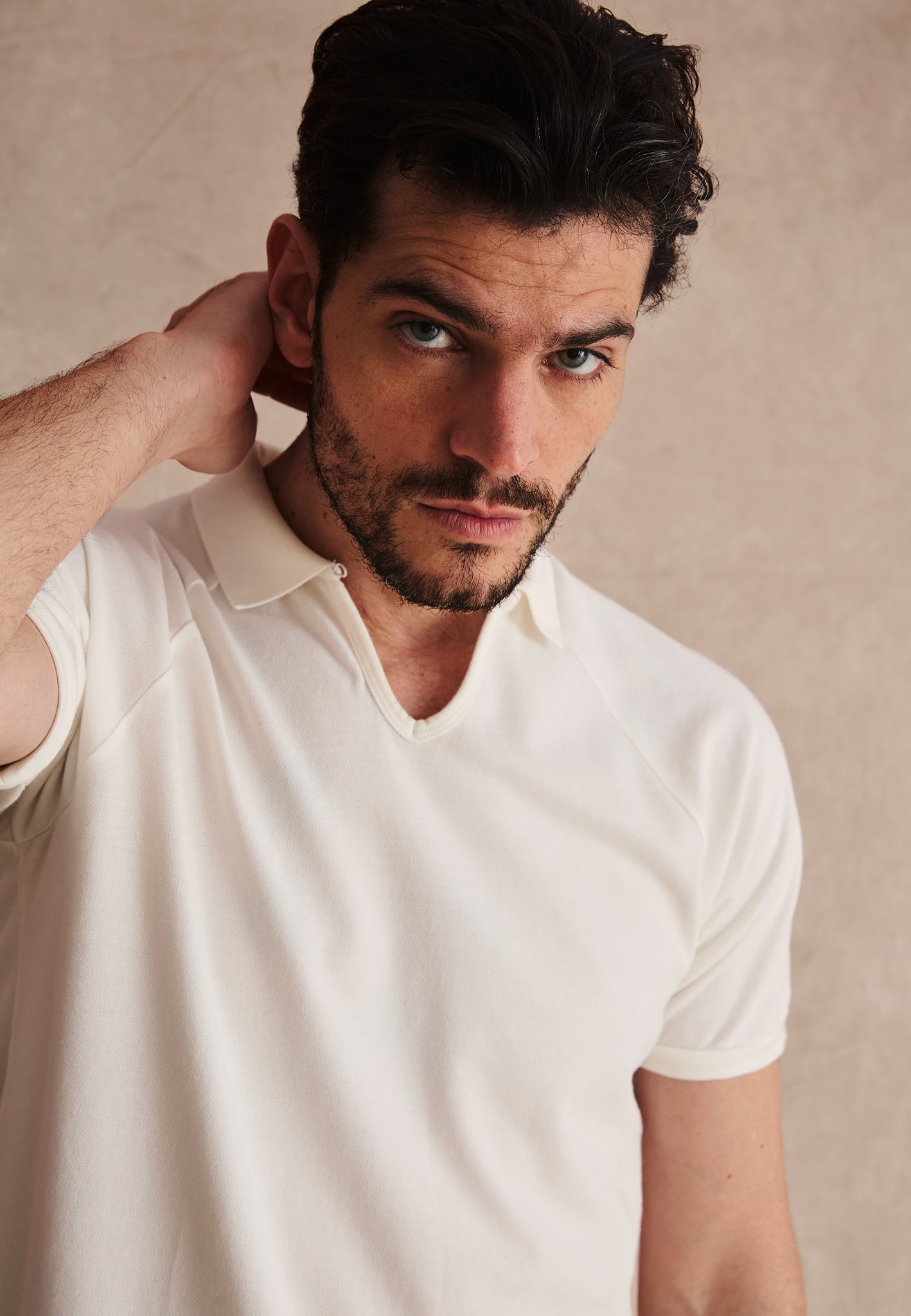 POLO RIB WHITE OFF