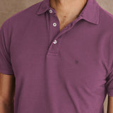 POLO BASICO BURDEOS