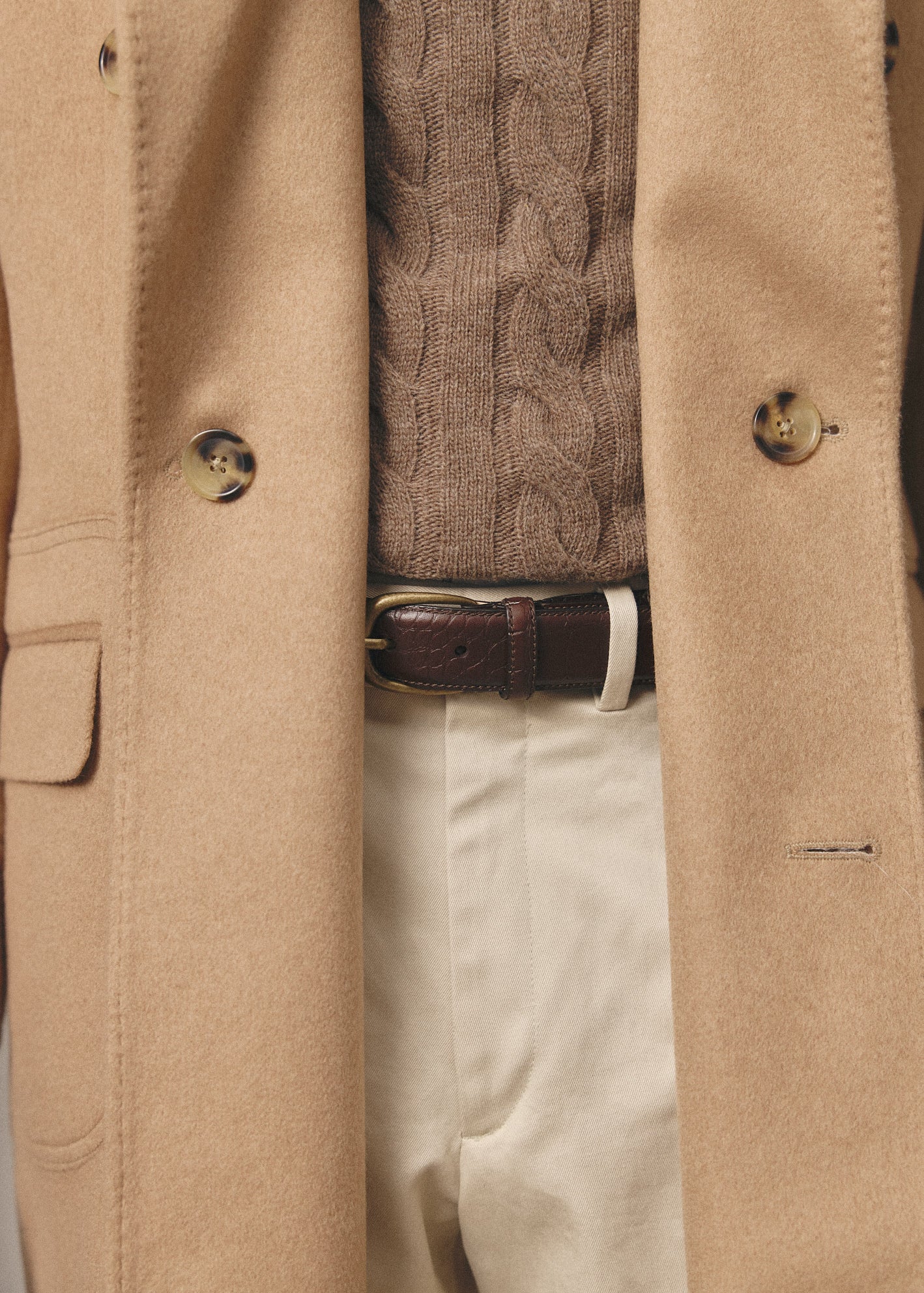 THE HARRYS COAT CAMEL
