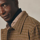 JUNGLE JACKET PATA DE GALLO CAMEL