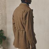 JUNGLE JACKET PATA DE GALLO CAMEL
