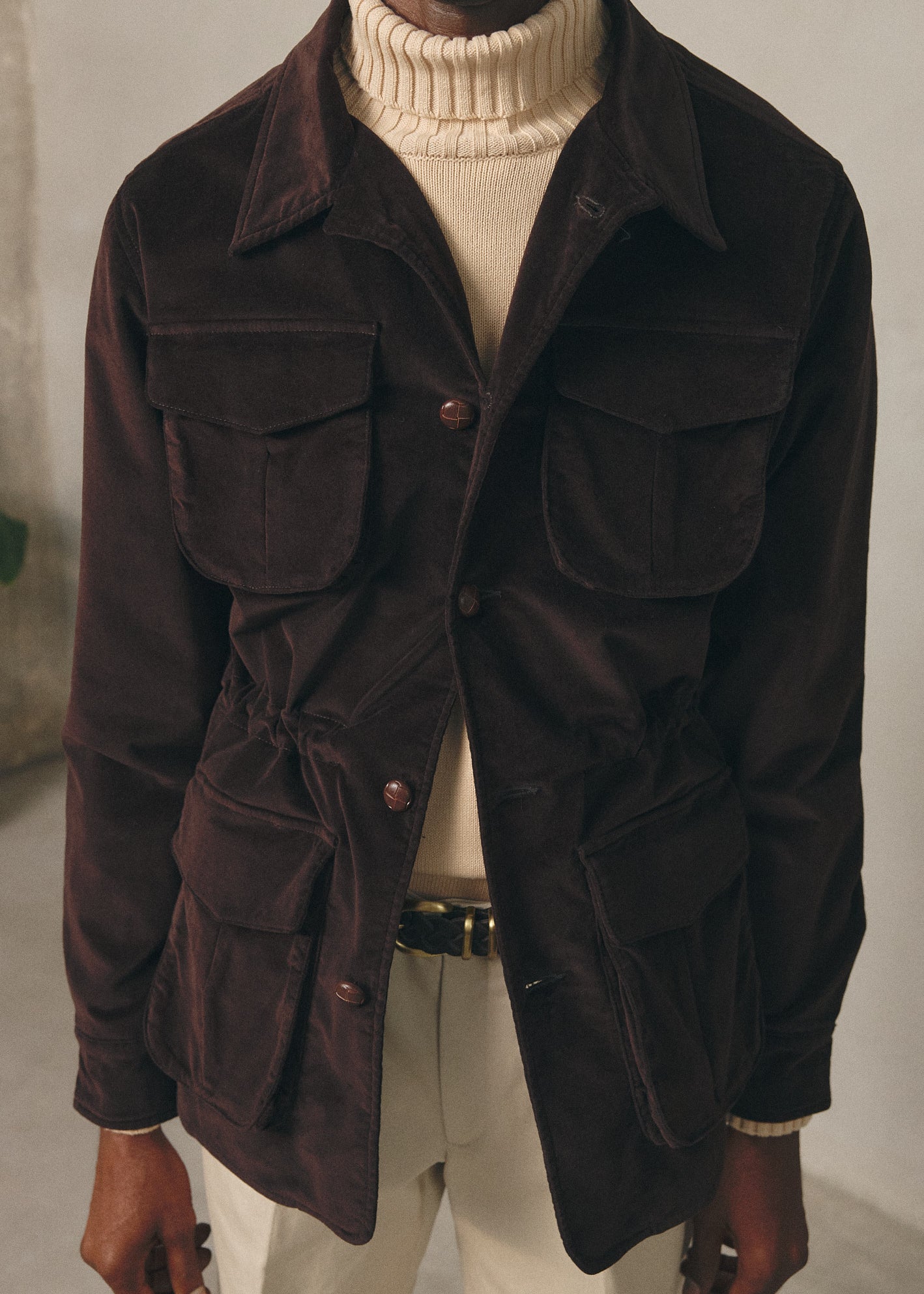 HABANA BROWN JUNGLE JACKET
