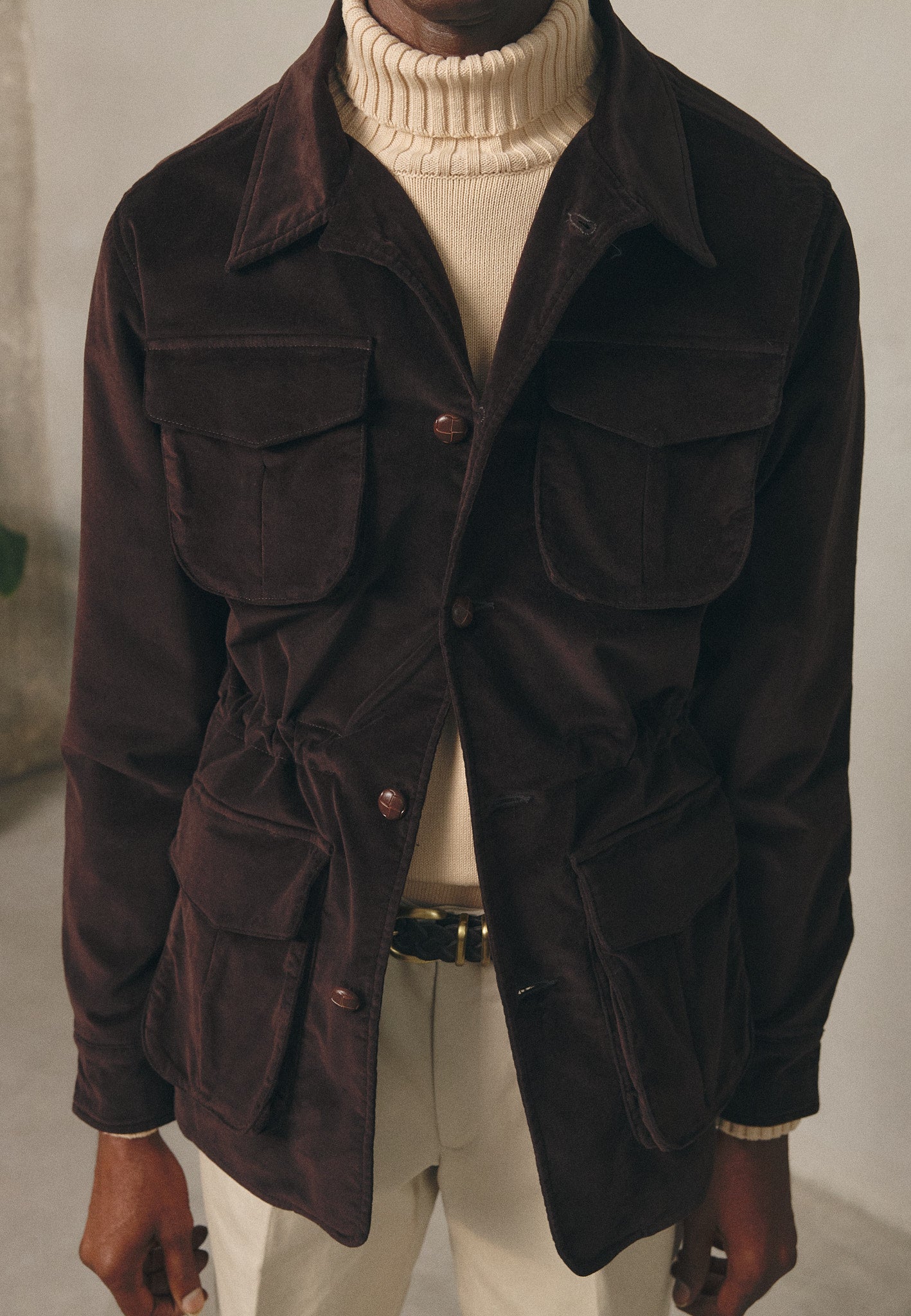 HABANA BROWN JUNGLE JACKET