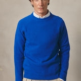 ROYAL BLUE WOOL BOXY JUMPER