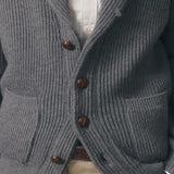 CARDIGAN CUELLO SMOKING MARENGO