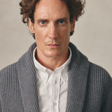 CARDIGAN CUELLO SMOKING MARENGO