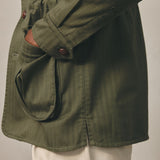 JUNGLE JACKET HERRINGBONE KAKI