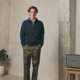 SUDADERA POLO ZIP 2.0 MARINO