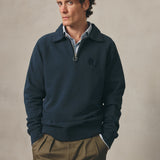 SUDADERA POLO ZIP 2.0 MARINO