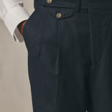 PANTALÓN PREMIUM FRANELA MARINO