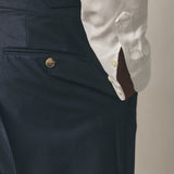 PANTALÓN PREMIUM FRANELA MARINO