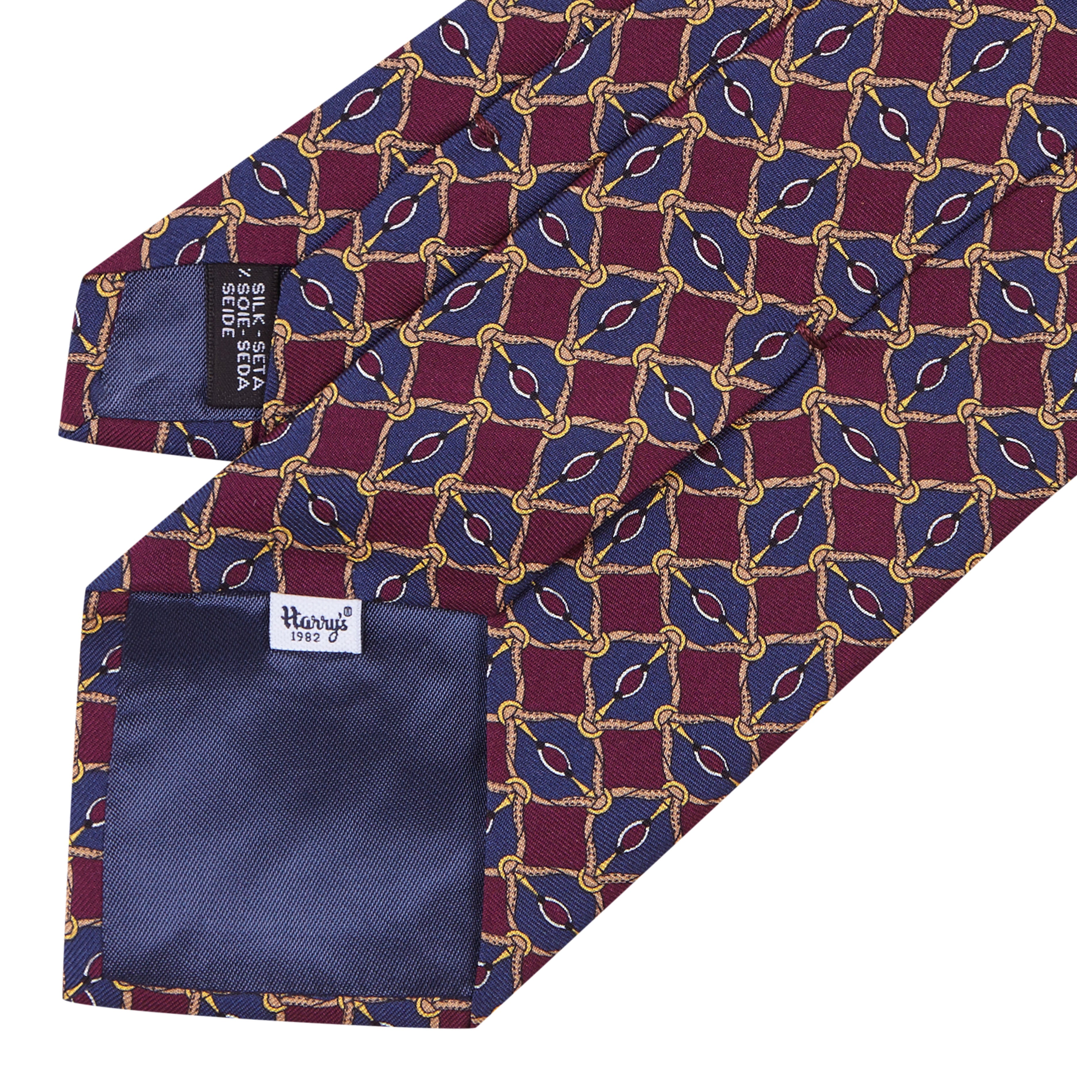 CORBATA CATANIA BURGUNDY