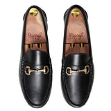 ZAPATO HORSEBIT PIEL NEGRO