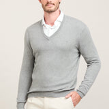 JERSEY CUELLO PICO GRIS