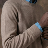 JERSEY CR LANA MERINO BEIGE