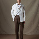 PANTALON GURKHA SEERSUCKER MARRÓN