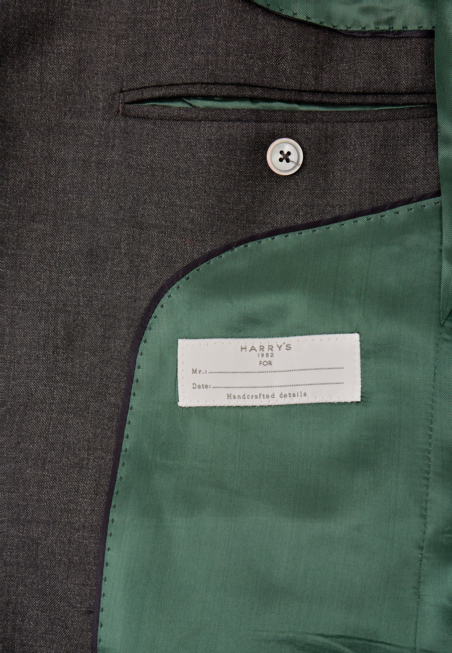 {{ tipo de producto }} AMERICANA PREMIUM LANA SUPER 110' GRIS - Harrys 1982