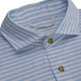 CAMISA REGATA CELESTE