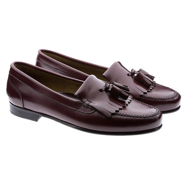 {{ tipo de producto }} ZAPATO HAMLET PIEL BURDEOS - Harrys 1982
