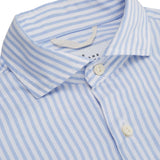 CAMISA OXFORD RAYAS AZUL