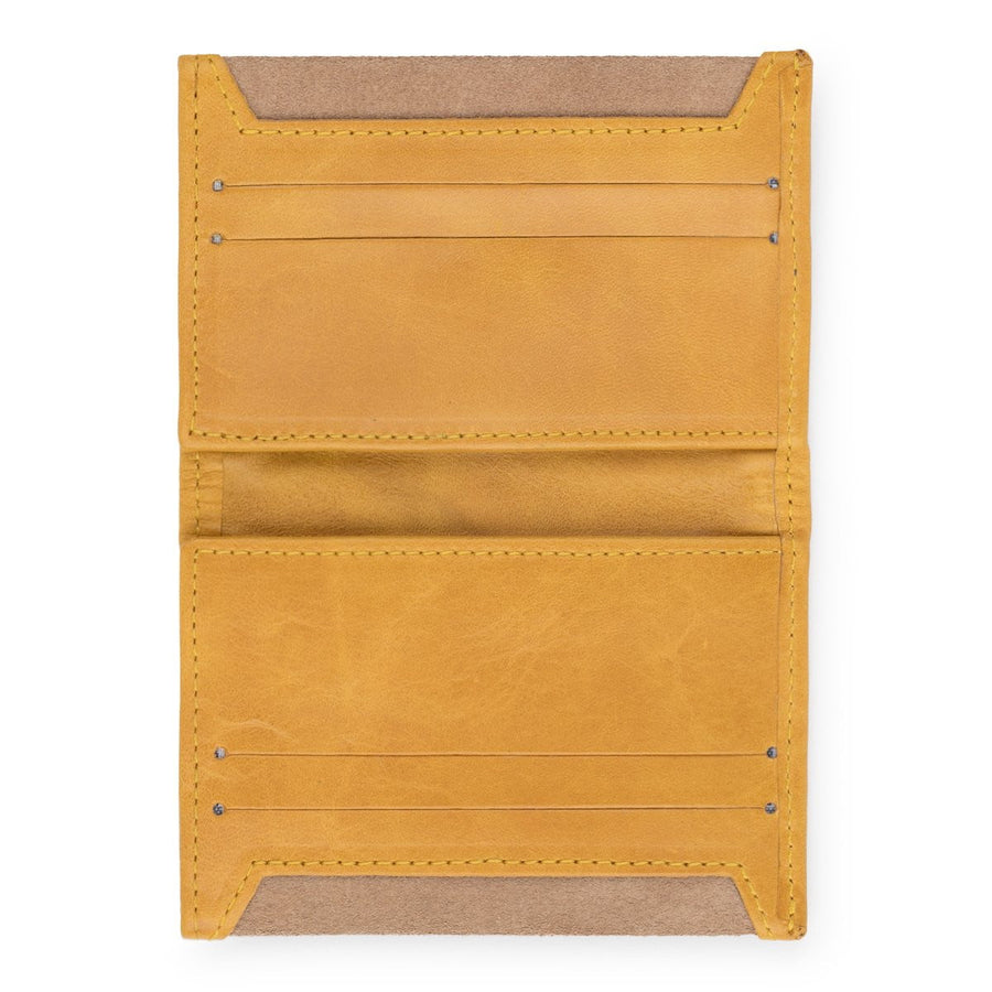 {{ tipo de producto }} CARTERA PIEL MOSTAZA - Harrys 1982