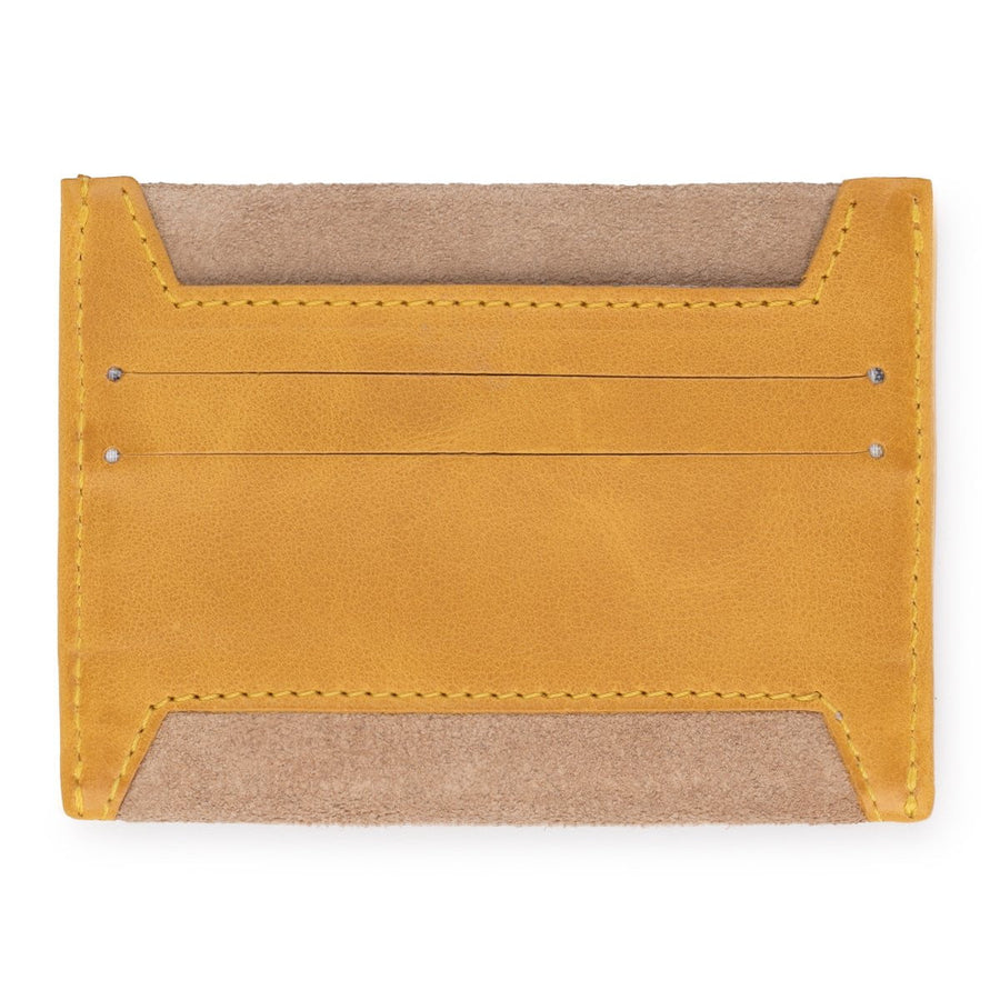 {{ tipo de producto }} TARJETERO PIEL MOSTAZA - Harrys 1982