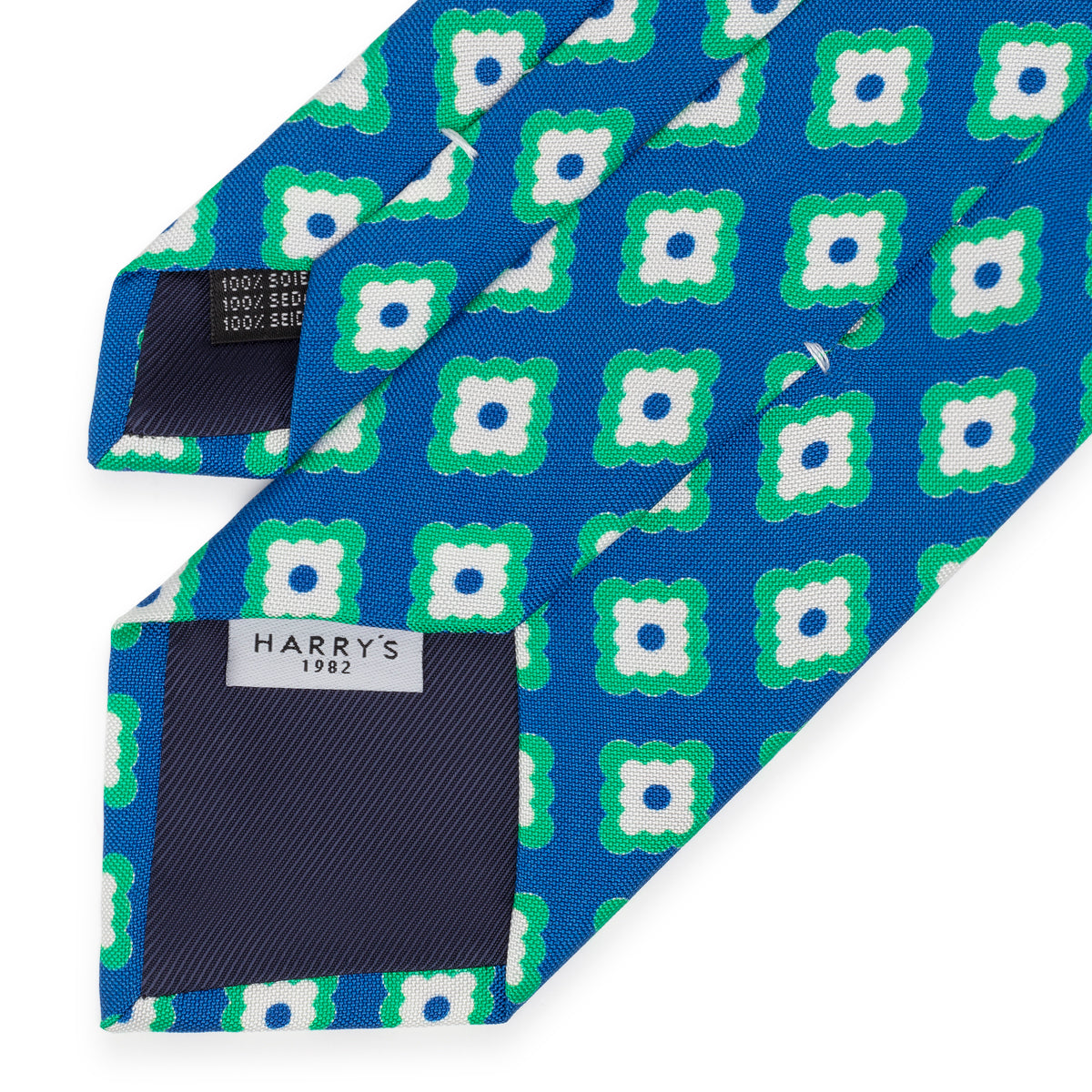 {{ tipo de producto }} CORBATA SEDA POINT AZUL - Harrys 1982