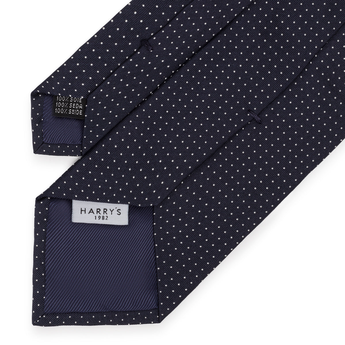 {{ tipo de producto }} CORBATA MICROTOPOS MARINO - Harrys 1982