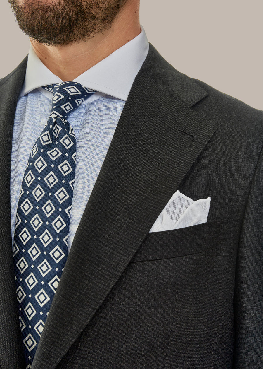 {{ tipo de producto }} AMERICANA PREMIUM LANA SUPER 110' GRIS - Harrys 1982