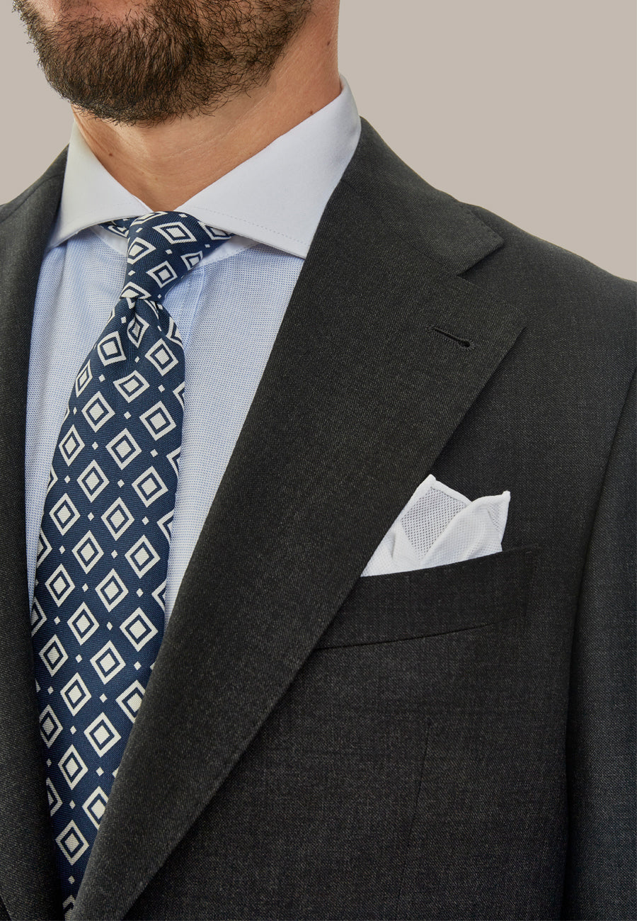 {{ tipo de producto }} AMERICANA PREMIUM LANA SUPER 110' GRIS - Harrys 1982
