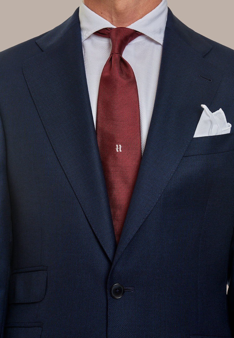 {{ tipo de producto }} AMERICANA PREMIUM LANA SUPER 110' OJO PERDIZ AZUL - Harrys 1982