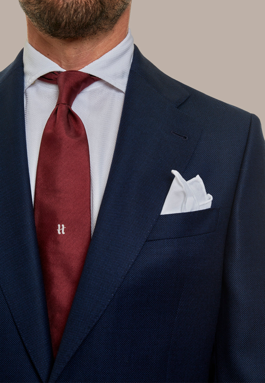 {{ tipo de producto }} AMERICANA PREMIUM LANA SUPER 110' OJO PERDIZ AZUL - Harrys 1982