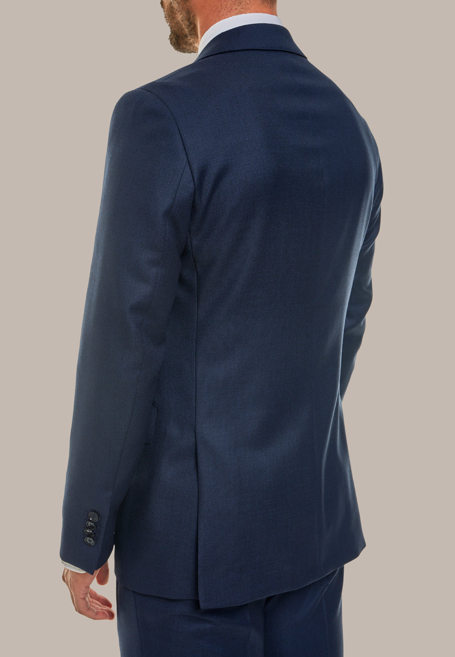{{ tipo de producto }} AMERICANA PREMIUM LANA SUPER 110' OJO PERDIZ AZUL - Harrys 1982