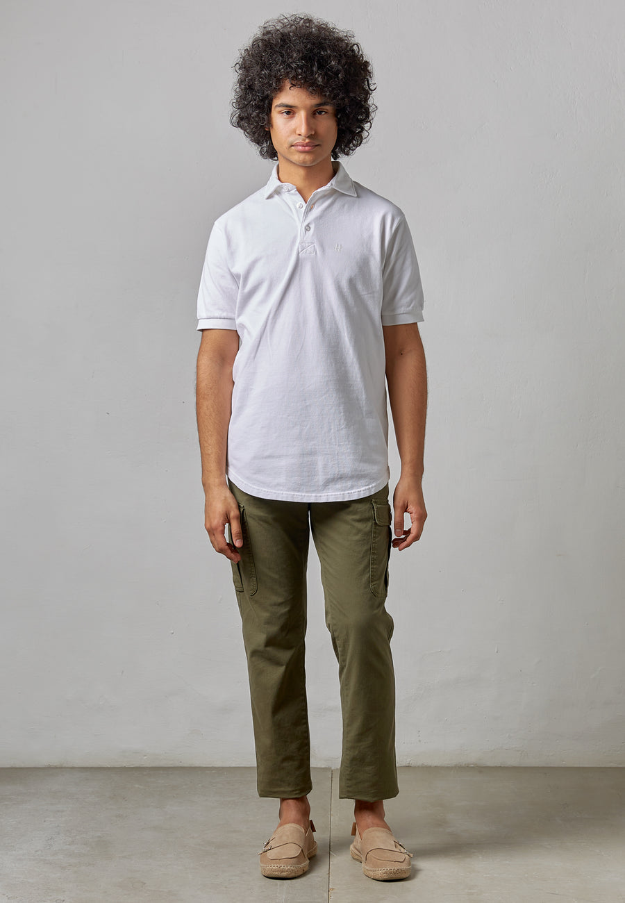 POLO BÁSICO BLANCO