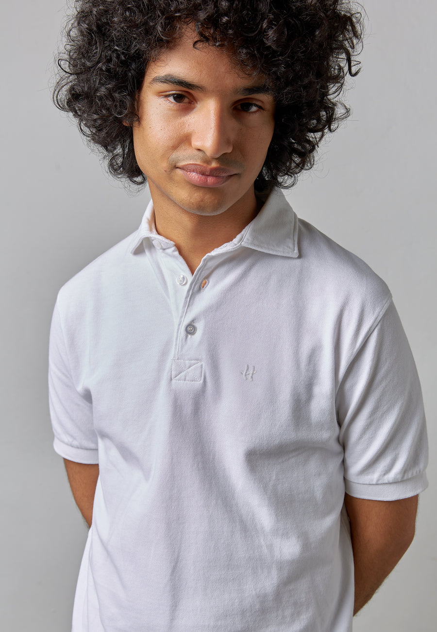 POLO BÁSICO BLANCO
