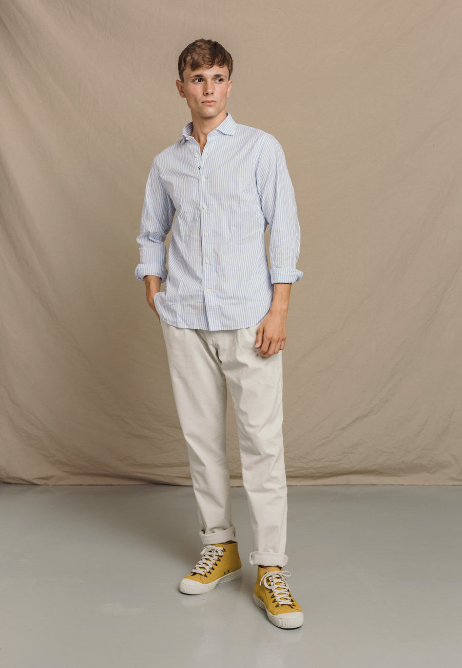 {{ tipo de producto }} CAMISA OXFORD RAYAS AZUL - Harrys 1982